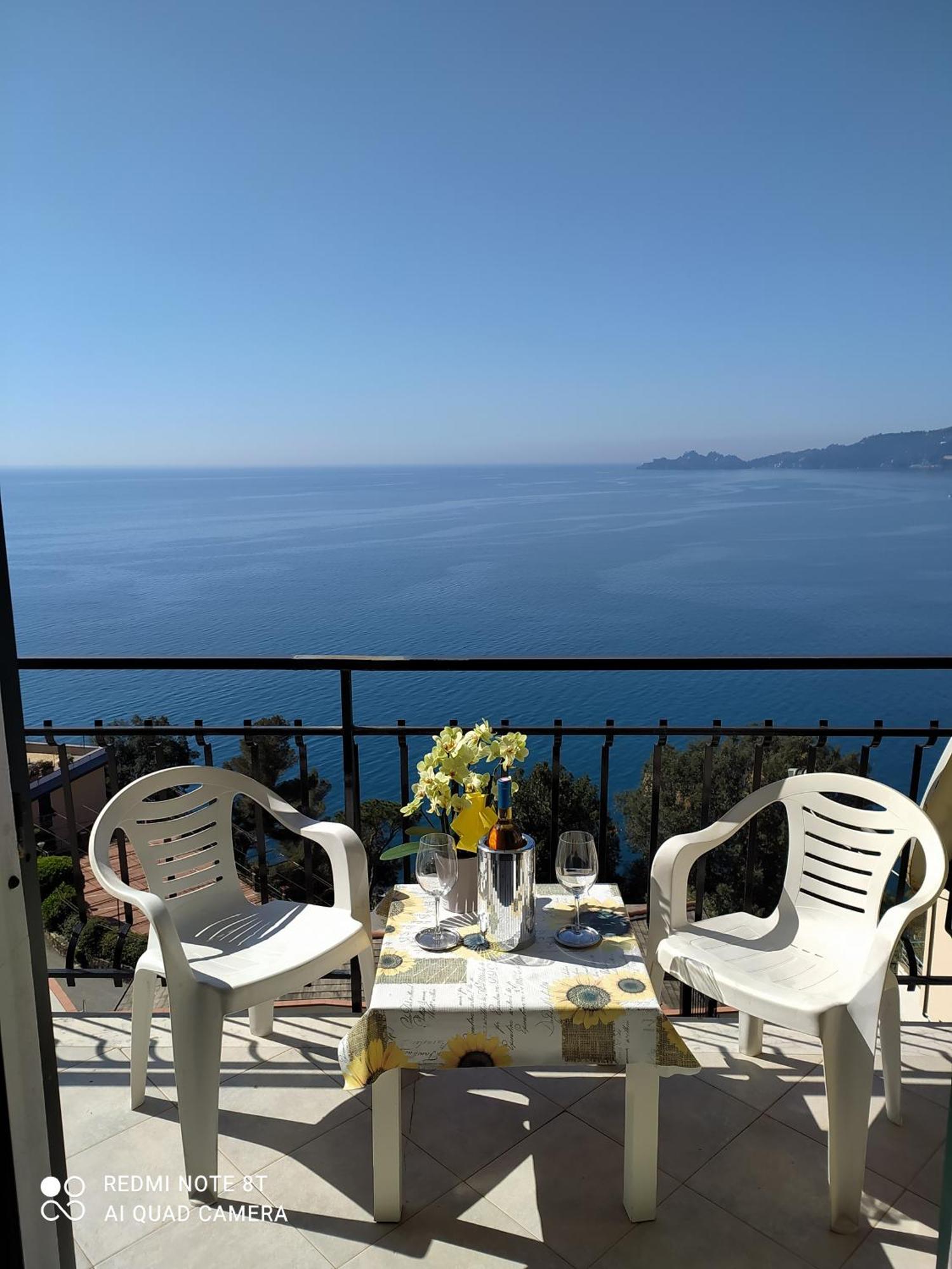 쪼알리 Davanti Al Mare E A Portofino - In Front Of The Sea And Portofino 아파트 외부 사진